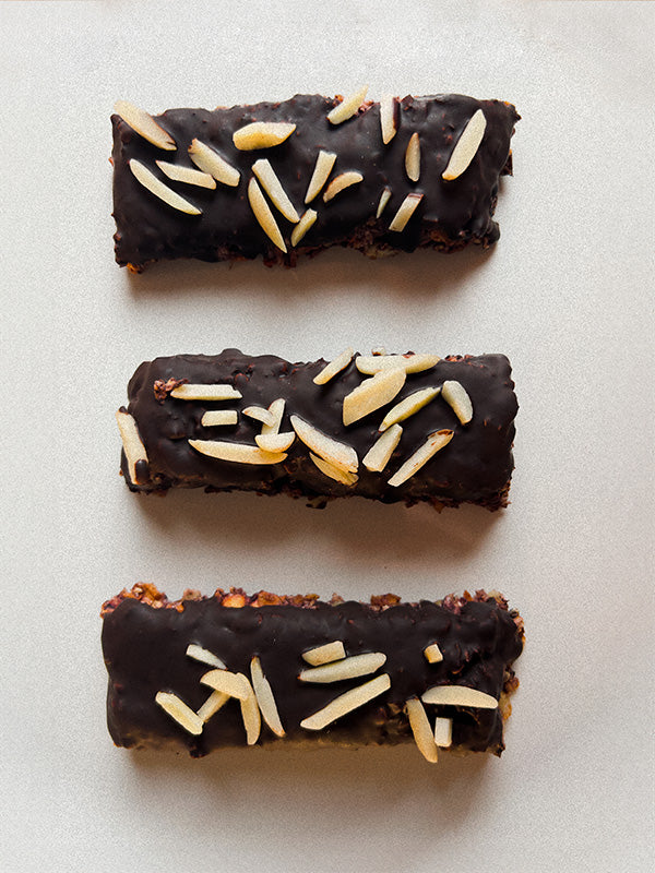 Süße zuckerfreie Schokoriegel