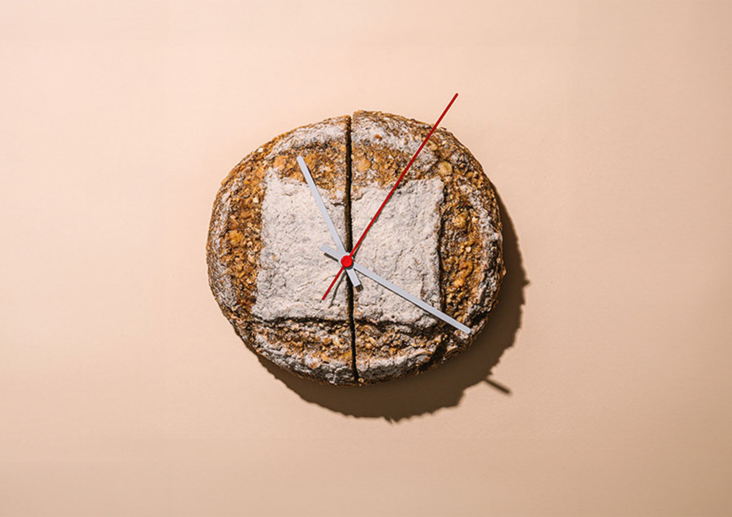 Backformen oder freigeschobenes Brotlaib